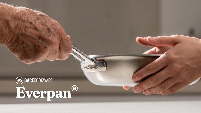 EverPan titanium frying pan Kickstarter video cover