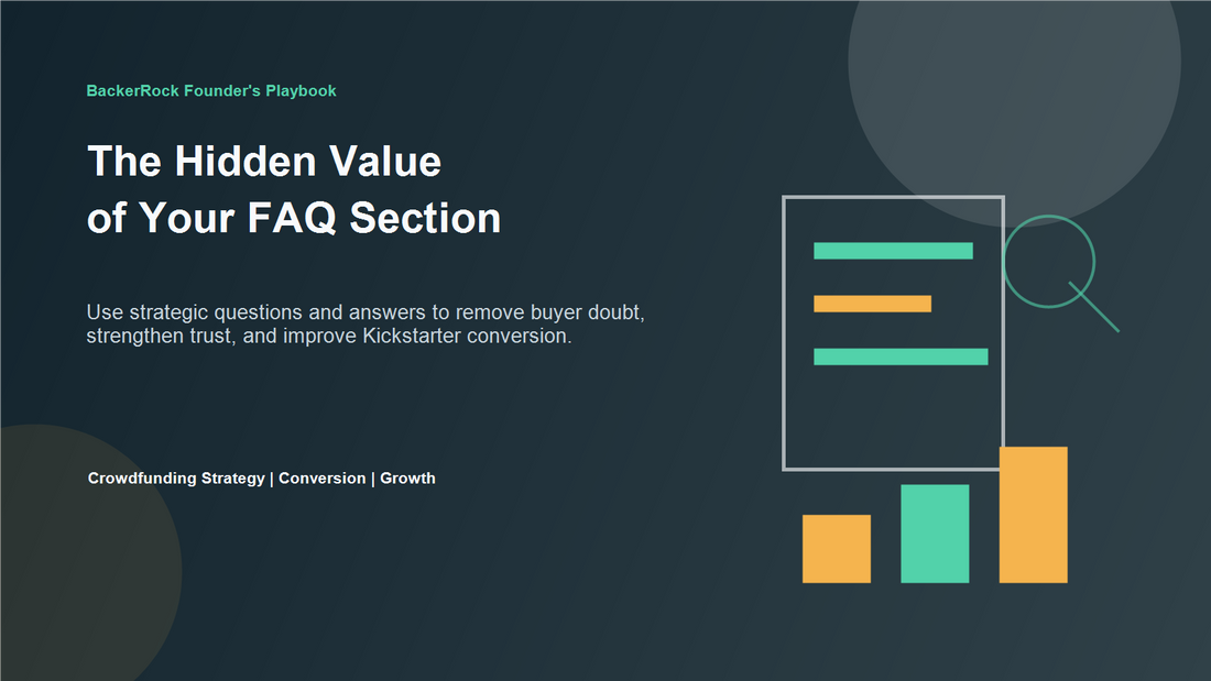 The Hidden Value of Your FAQ Section: How Q&A Reduces Doubt and Lifts Crowdfunding Conversion cover image