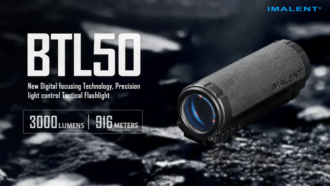 IMALENT BTL50: The New-Gen Digital Zoom Flashlight Redefining EDC Lighting