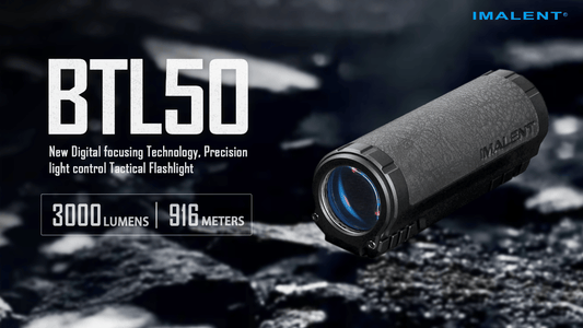 IMALENT BTL50: The New-Gen Digital Zoom Flashlight Redefining EDC Lighting