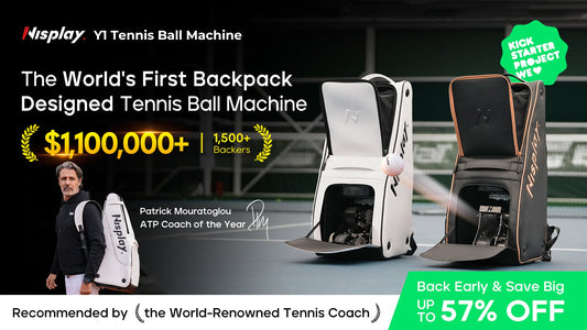 Nisplay Y1 | The Tennis Machine Built into Your Backpack