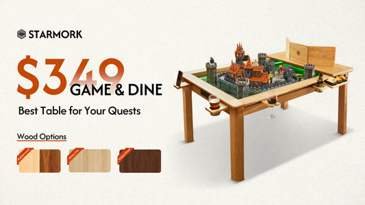 Starmork: A $349 Multi-Mission Game Table for Hosts & Gamers