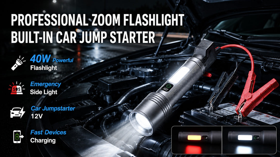 FlashRev S1 Analysis: Flashlight, Jump Starter and Power Bank in One
