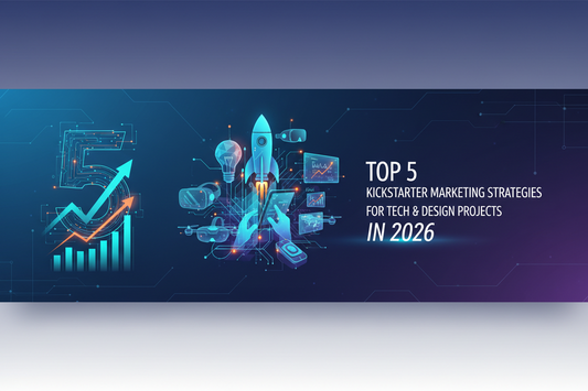 Crowdfunding newsletter - Kickstarter campaign email marketing 