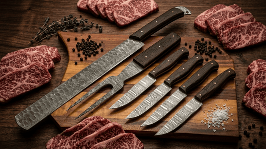 Handmade Damascus Brisket Set: What the Kickstarter Actually Includes