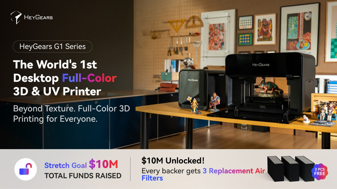 HeyGears G1 Series: Inside Kickstarter's $10 Million Full-Color 3D Printing Breakout