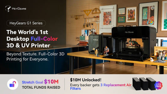 HeyGears G1 Series: Inside Kickstarter's $10 Million Full-Color 3D Printing Breakout