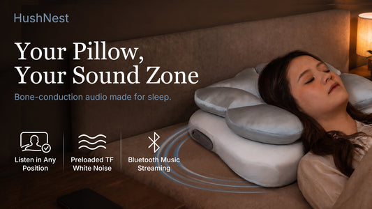 HushNest Review: Can a Bone-Conduction Pillow Keep Bedtime Audio Private?