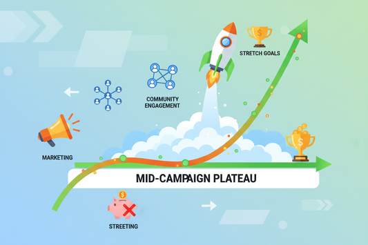 众筹中期增长策略：如何打破 Kickstarter 的“筹款平淡期”？