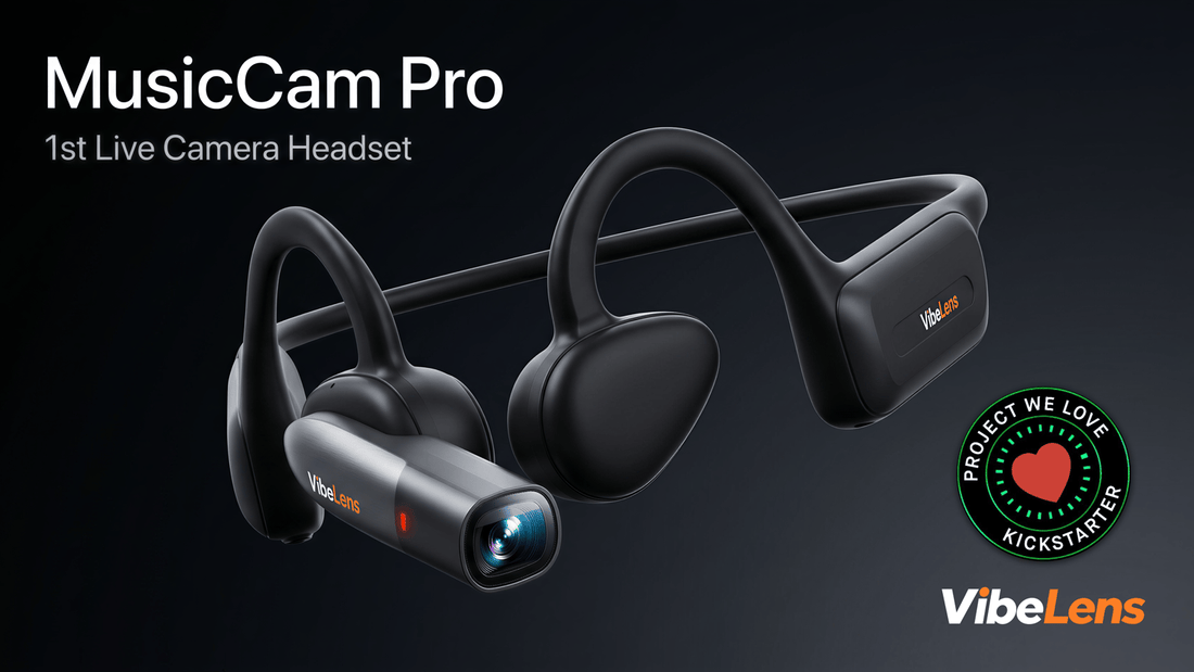 MusicCam Pro: The POV Camera Headset Built to End Blind Framing