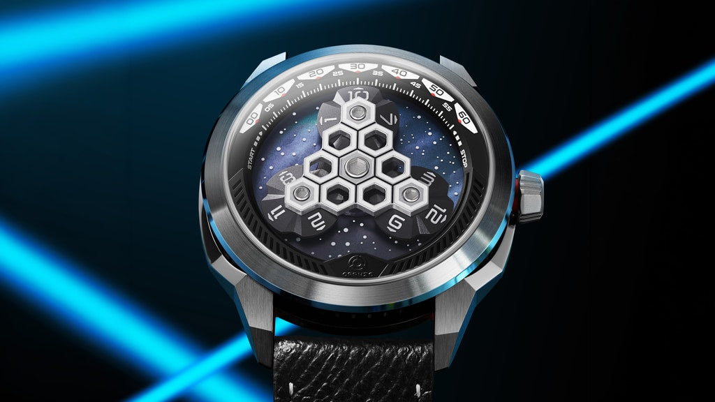 Orphic Project 0: A Wandering Hour Watch Built Around Webb-Inspired Geometry