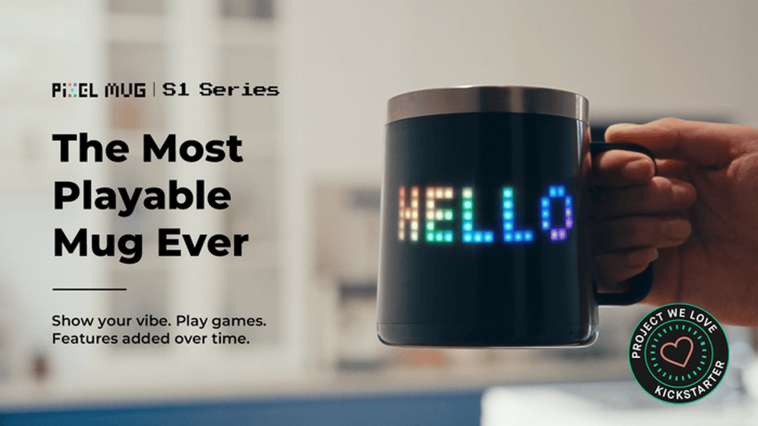 PixelMug S1 Series Analysis: Smart Mug, Pixel Display and Mini Games