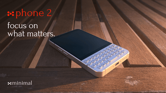 Minimal Phone 2 official Kickstarter project image