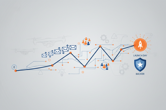 킥스타터 사전 런칭 후원자 리스트 구축 완전 가이드: 제로에서 런칭 데이 모멘텀까지