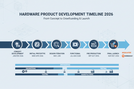 Timing de lancement matériel : Étapes de prototypage 2026