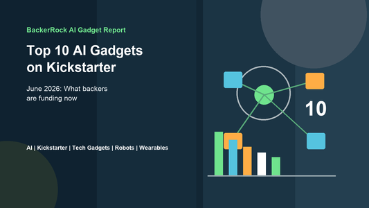 2026년 6월 Kickstarter AI 기기 TOP 10: 후원자가 선택한 프로젝트
