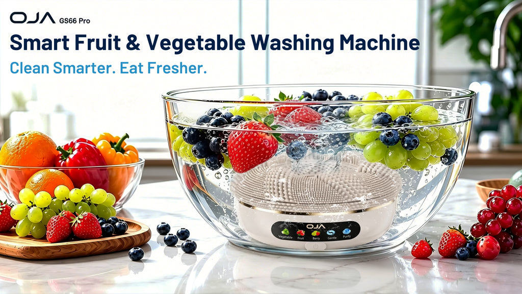 OJA GS66 Pro: Easy Deep Cleaning for Fruit & Vegetable