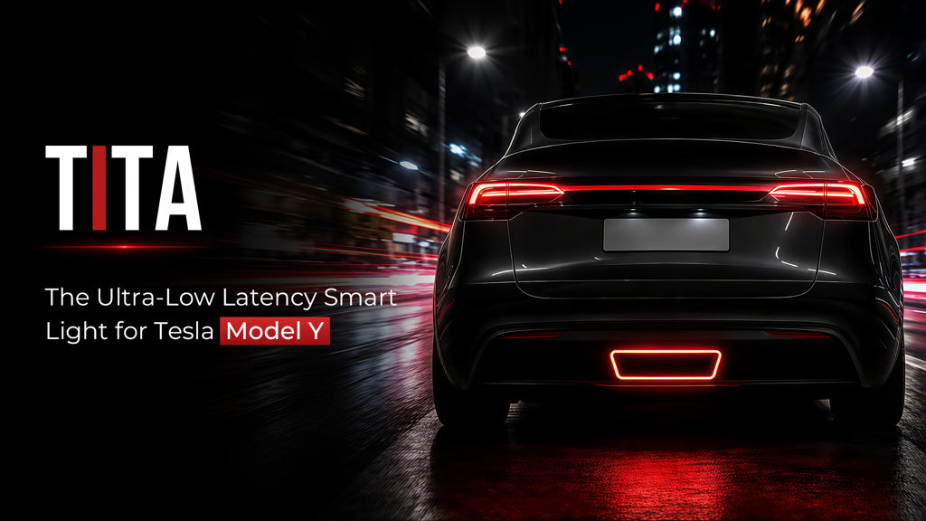 TITA: Ultra-Low Latency Smart Tail Light for Tesla Model Y