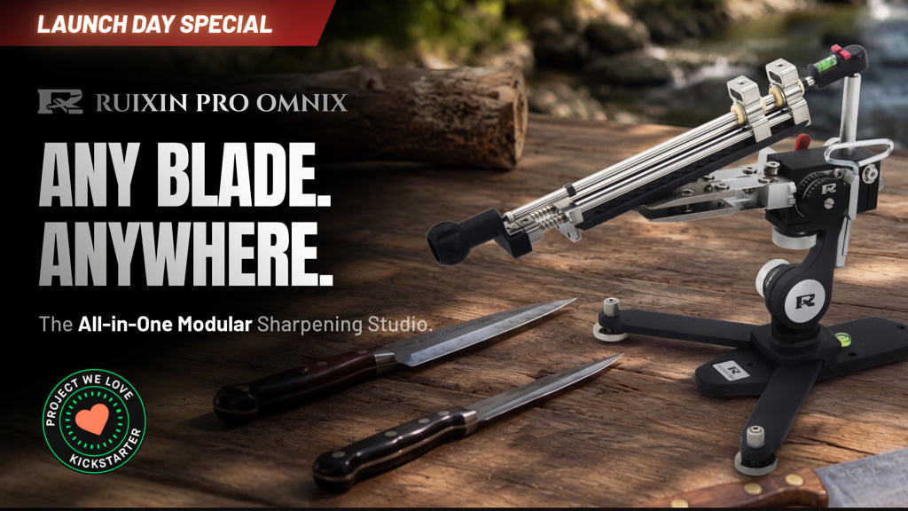Ruixin Pro Omnix Sharpener with Built-in Angle Indicator