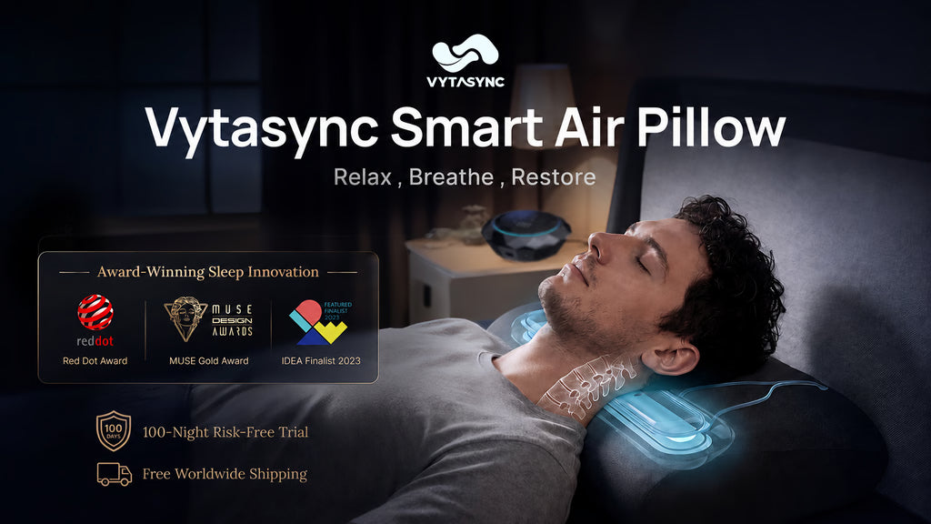 Vytasync: The Smart Air Pillow for Better Sleep