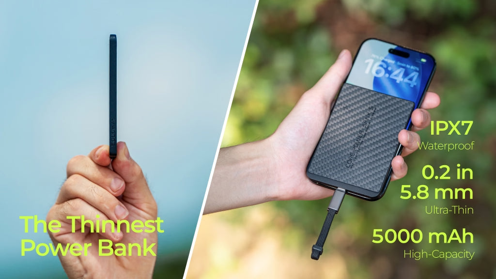 CORE POWER BANK S - Light to Carry. Safe to Trust