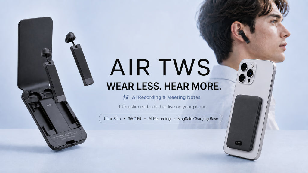 VEILBUDS — Your Earbuds, Always With Your Phone (Canceled)