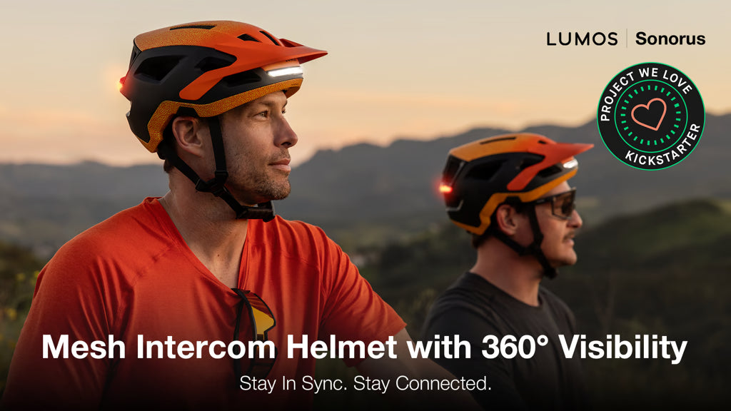 Lumos Sonorus: Mesh Intercom Helmet with 360° Visibility