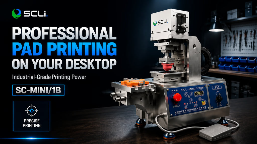 SCLi. SC-MINI/1B: Professional Desktop Pad Printer