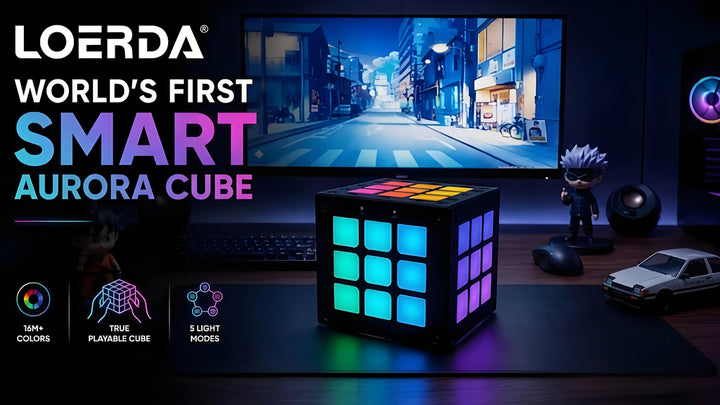 LOERDA Electronic Cube Light