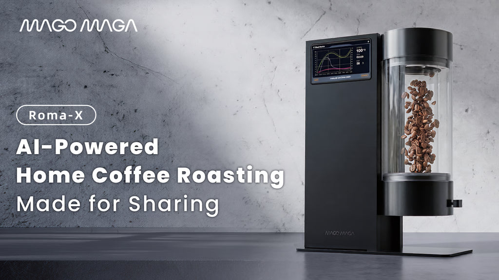 Roma-X: The World’s First AI-Powered Home Coffee Roaster