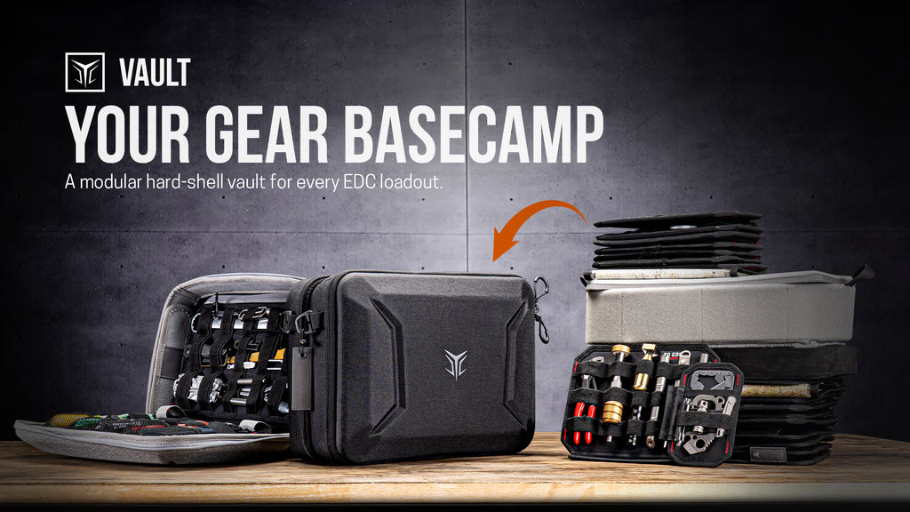 VAULT Basecamp: Fully Modular Hard-Shell Vault for EDC Gear