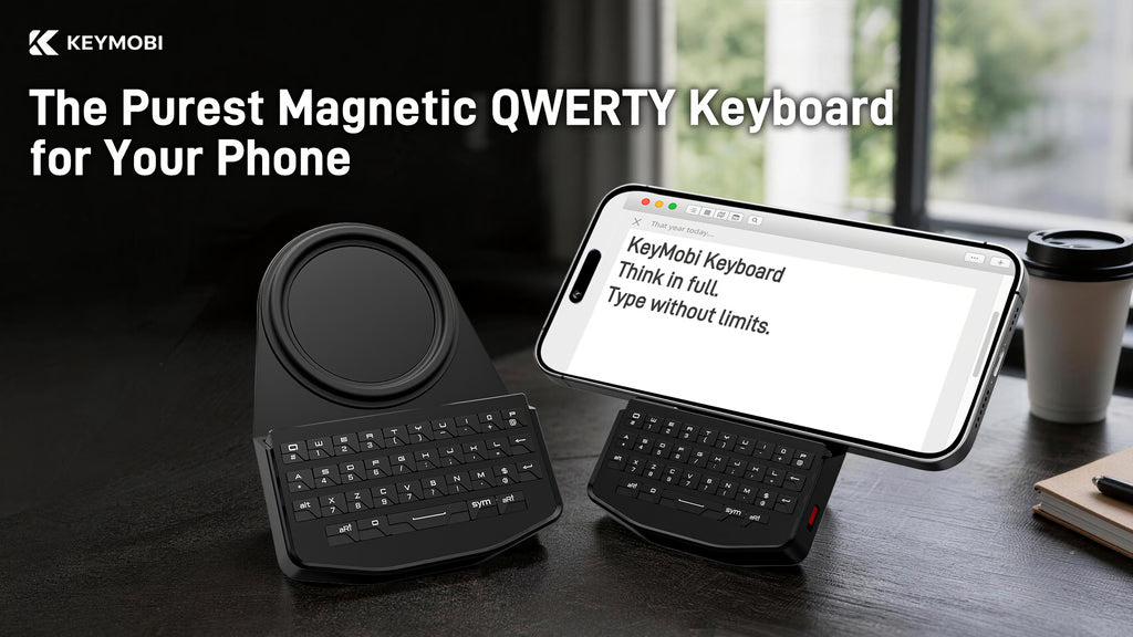 KeyMobi : The Purest Magnetic QWERTY Keyboard for Your Phone