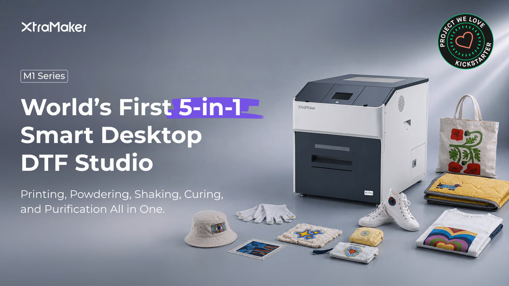 XtraMaker M1&M1 Pro: Your 5-in-1 Automated DTF Studio