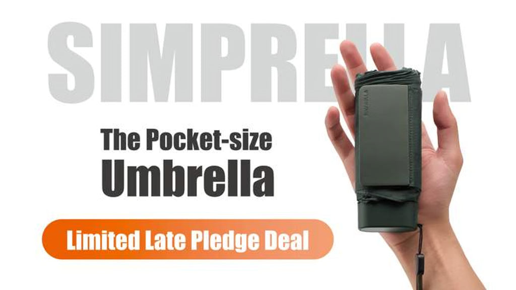Simprella Umbrella crowdfunding campaign result promoted by BackerRock