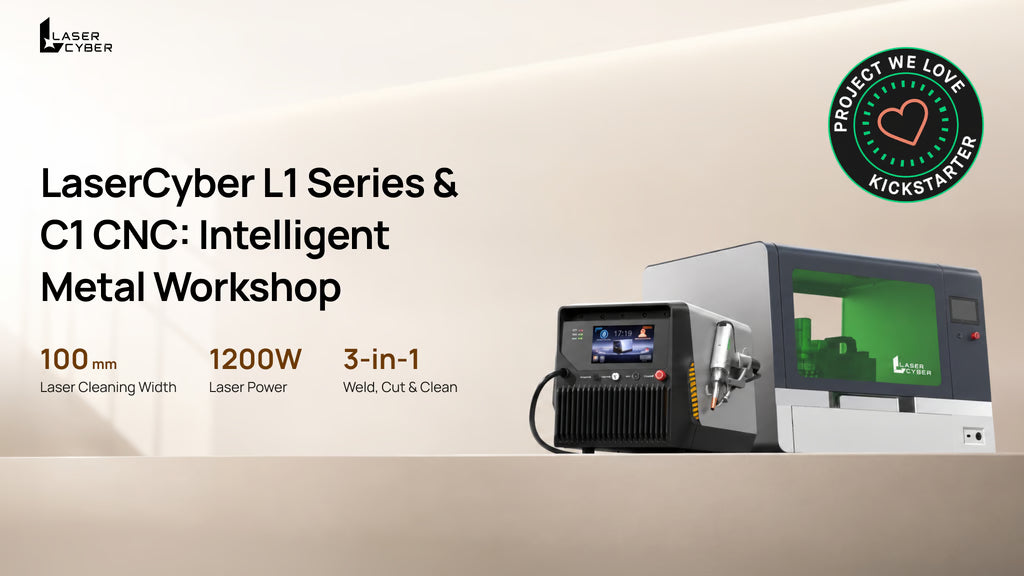 LaserCyber L1 Series & C1 CNC: Intelligent Metal Workshop