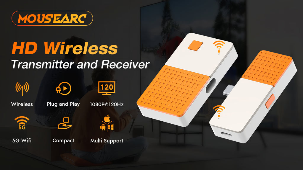 MouseArc: Plug & Play Wireless HD Transmitter and Receiver