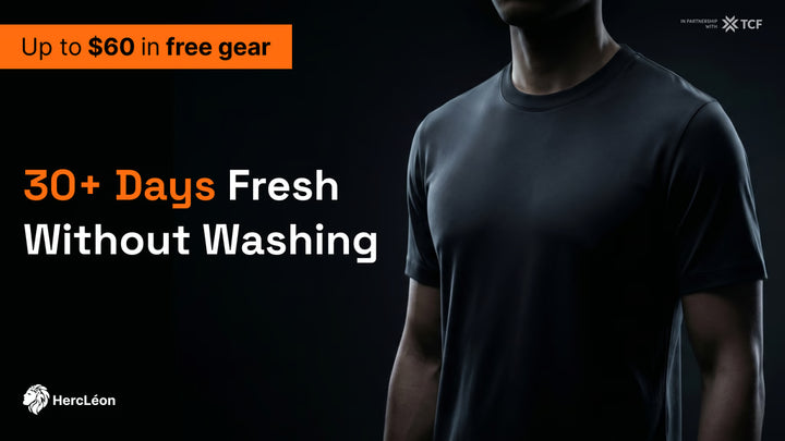 Travel for a day, week or month, with just one shirt that smells great, always!